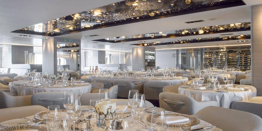 Le Lyrial Restaurant (Photo: Ponant) Le Lyrial Restaurant (Photo: Ponant)