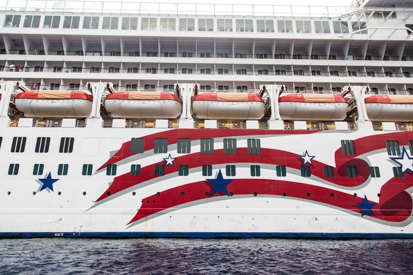 Ship Exterior on Pride of America