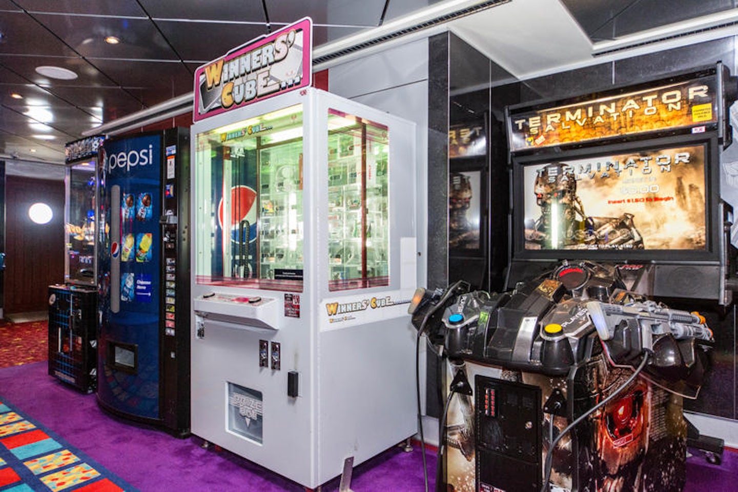 Blast Off Video Arcade on Pride of America
