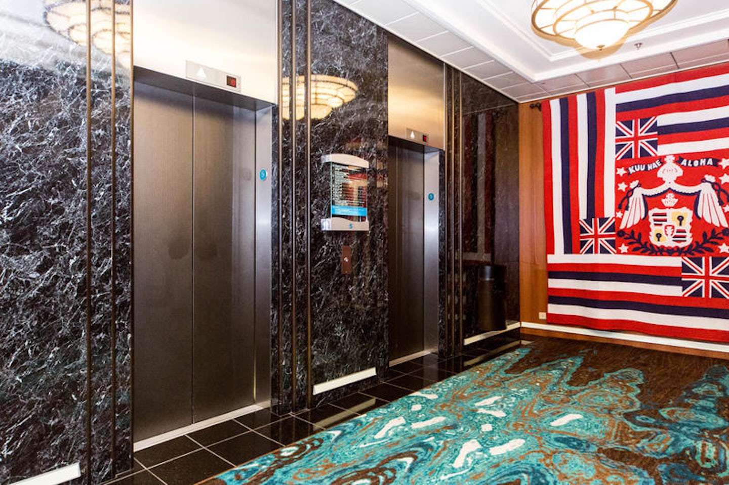 Elevators on Pride of America