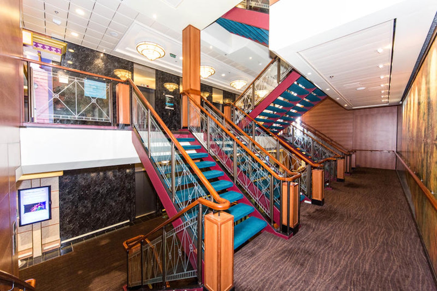 Stairs on Pride of America