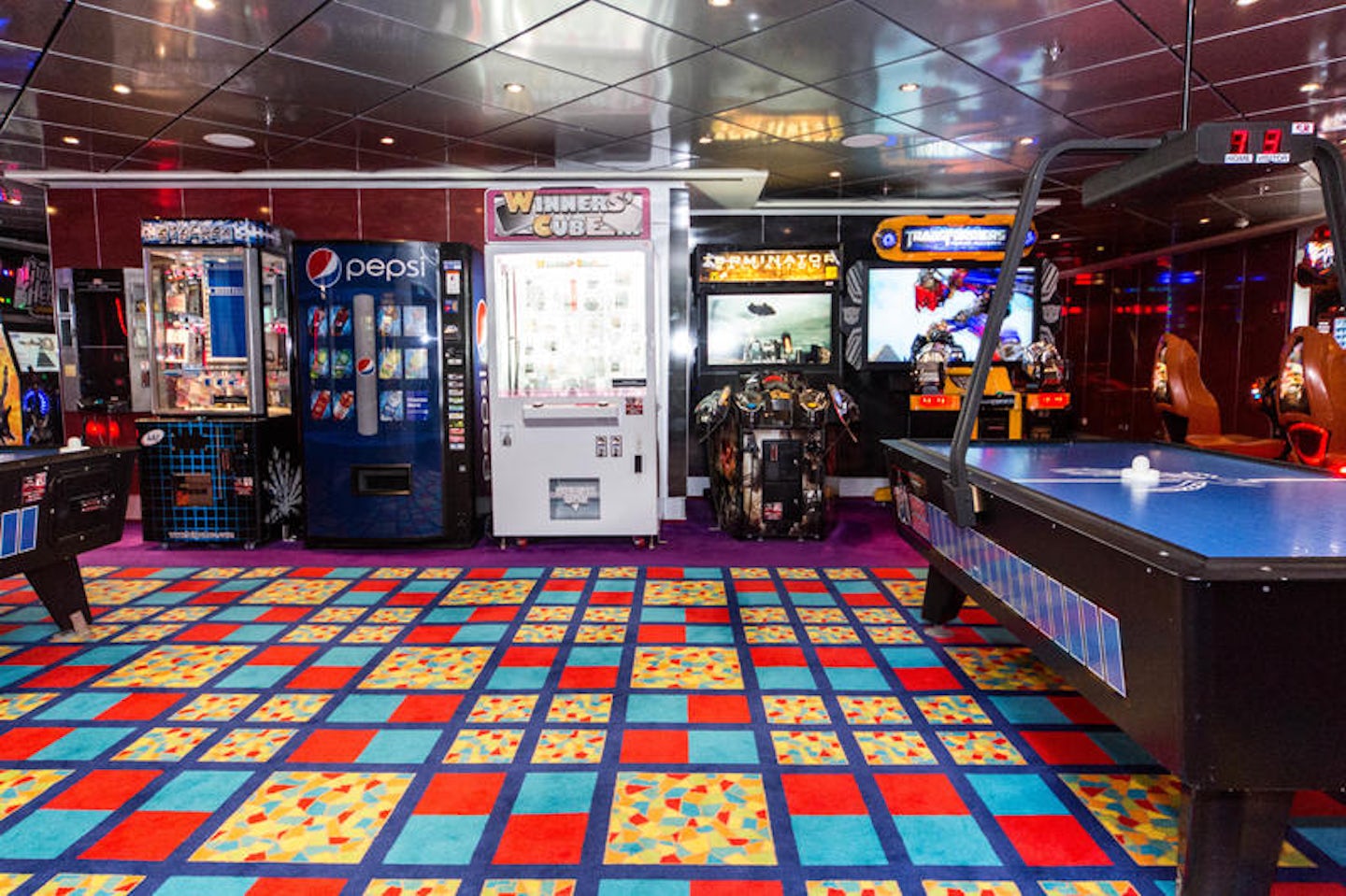 Blast Off Video Arcade on Pride of America