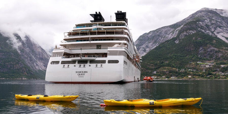 Kayak Tour on Seabourn Quest Kayak Tour on Seabourn Quest