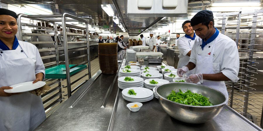 Galley Tour on Carnival Legend Galley Tour on Carnival Legend