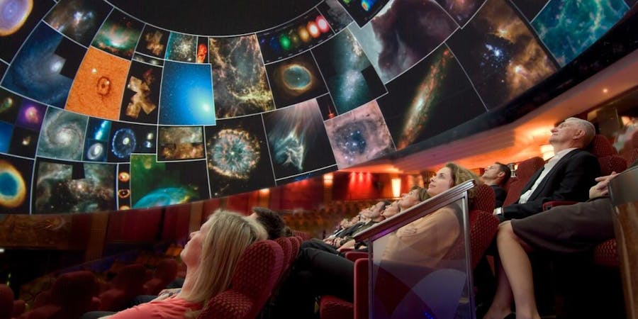Planetarium Show on Queen Mary 2 (Photo: Cunard) Planetarium Show on Queen Mary 2 (Photo: Cunard)