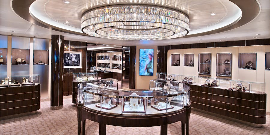 Seabourn Encore Boutique Jewelry Store (Photo: Seabourn) Seabourn Encore Boutique Jewelry Store (Photo: Seabourn)