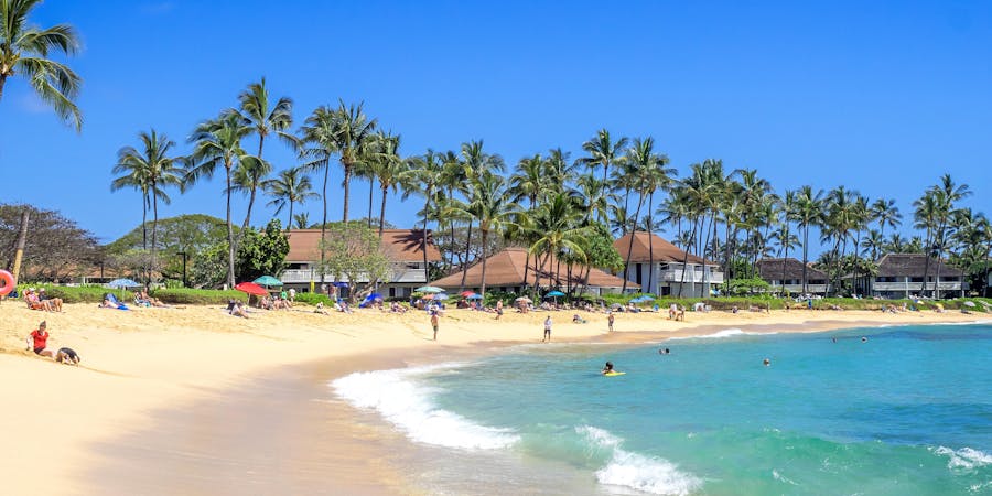 Poipu Beach on Kauai, Hawaii (Photo: Jeff Whyte/Shutterstock) Poipu Beach on Kauai, Hawaii (Photo: Jeff Whyte/Shutterstock)