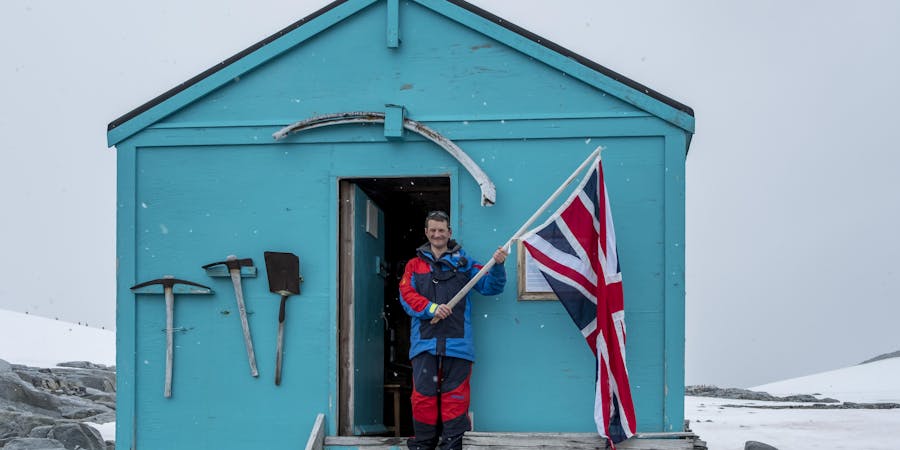 Damoy Hut, Antarctica (Photo by: Hurtigruten) Damoy Hut, Antarctica (Photo by: Hurtigruten)