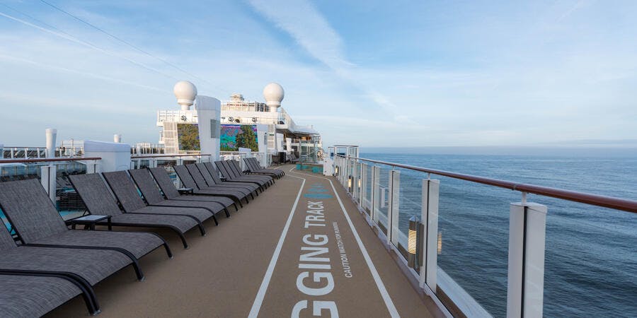 Sun Deck on Norwegian Bliss Sun Deck on Norwegian Bliss