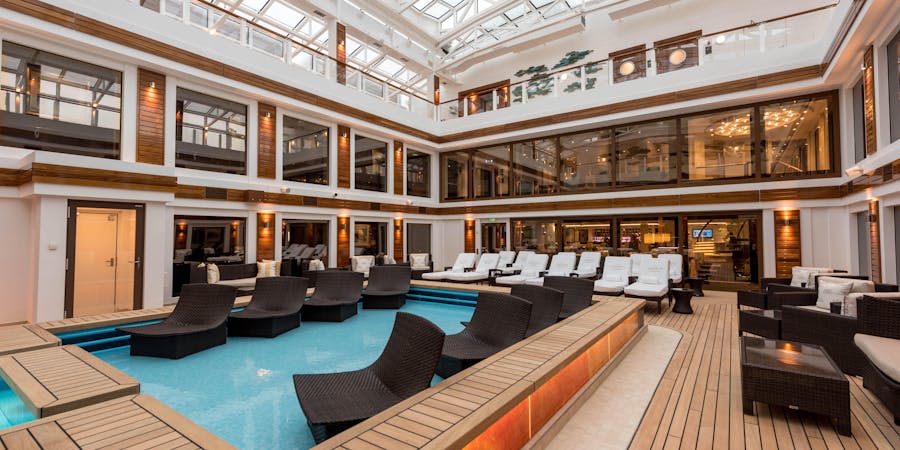 The Haven Pool on Norwegian Bliss (Photo: Cruise Critic) The Haven Pool on Norwegian Bliss (Photo: Cruise Critic)