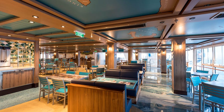Jimmy Buffett's Margaritaville at Sea on Norwegian Bliss (Photo: Cruise Critic) Jimmy Buffett's Margaritaville at Sea on Norwegian Bliss (Photo: Cruise Critic)