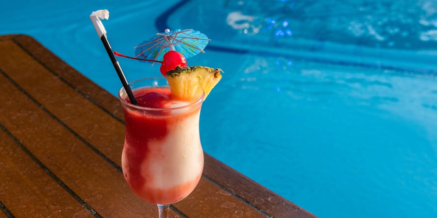 Beach Pool on Carnival Horizon Beach Pool on Carnival Horizon