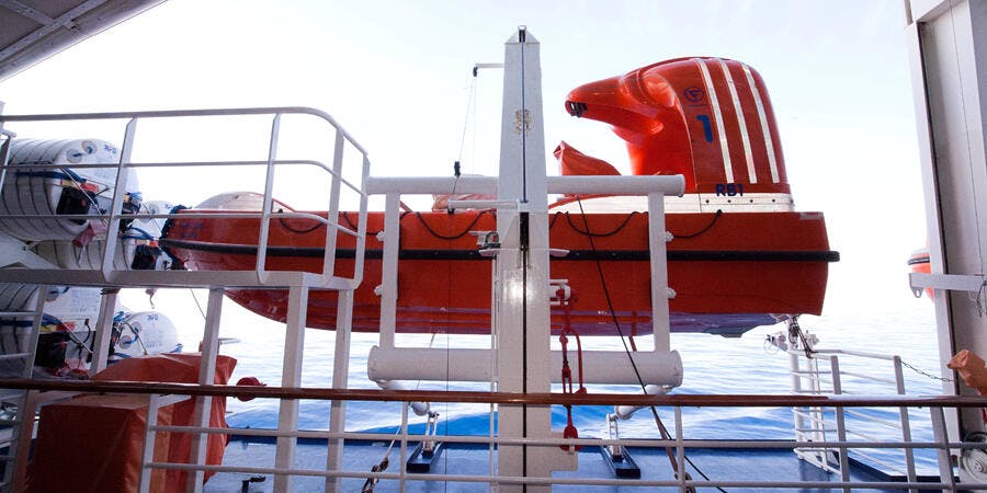 Life Boats on Celebrity Reflection (Photo: Cruise Critic) Life Boats on Celebrity Reflection (Photo: Cruise Critic)