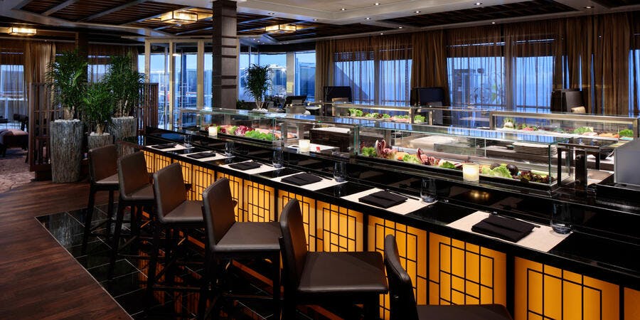 Nami Sushi on Nieuw Statendam (Photo: Holland America Line) Nami Sushi on Nieuw Statendam (Photo: Holland America Line)