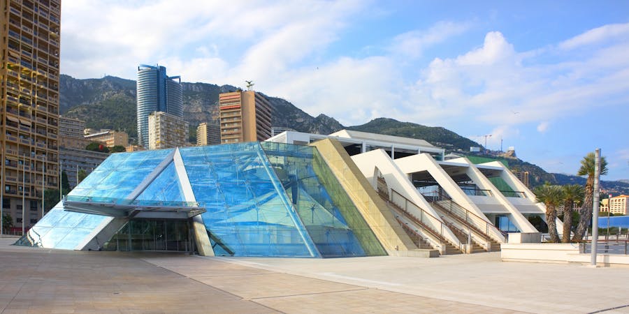Grimaldi Forum in Monaco (Photo: lindasky76/Shutterstock) Grimaldi Forum in Monaco (Photo: lindasky76/Shutterstock)