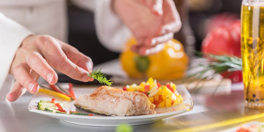 Chef Preparing a Cod Fillet (Photo: Jack Frog/Shutterstock) Chef Preparing a Cod Fillet (Photo: Jack Frog/Shutterstock)