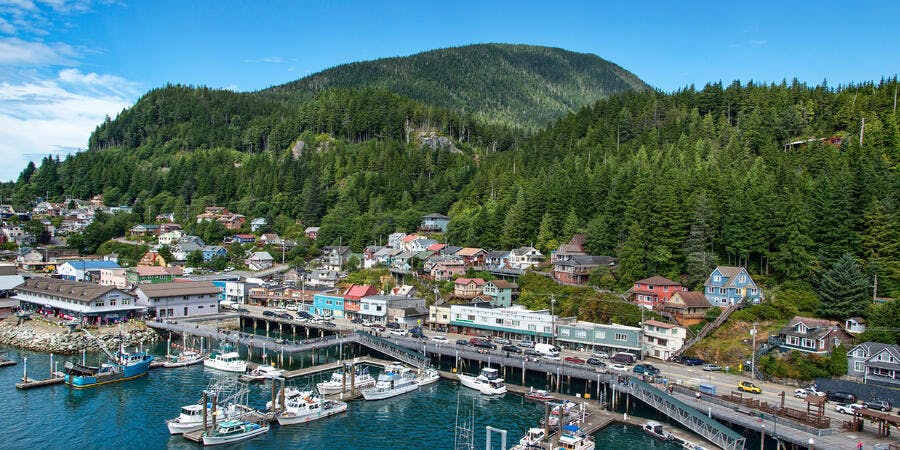 View of Ketchikan, Alaska (Photo: shippee/Shutterstock) View of Ketchikan, Alaska (Photo: shippee/Shutterstock)