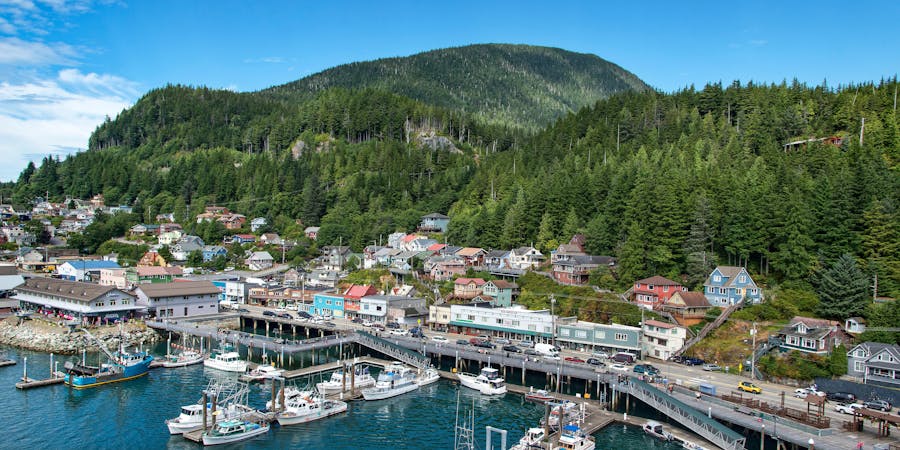 View of Ketchikan, Alaska (Photo: shippee/Shutterstock) View of Ketchikan, Alaska (Photo: shippee/Shutterstock)