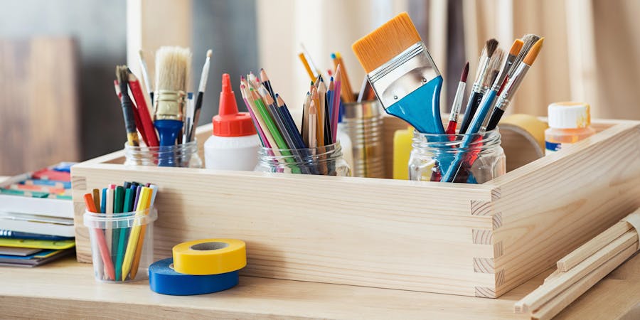 Arts & Crafts (Photo: donatas1205/Shutterstock) Arts & Crafts (Photo: donatas1205/Shutterstock)