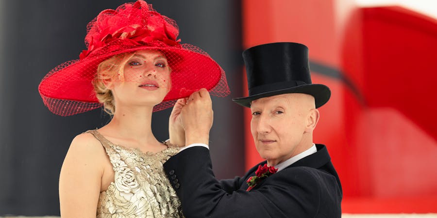 Cunard collaborates with milliner Stephen Jones OBE (Photo: Cunard) Cunard collaborates with milliner Stephen Jones OBE (Photo: Cunard)