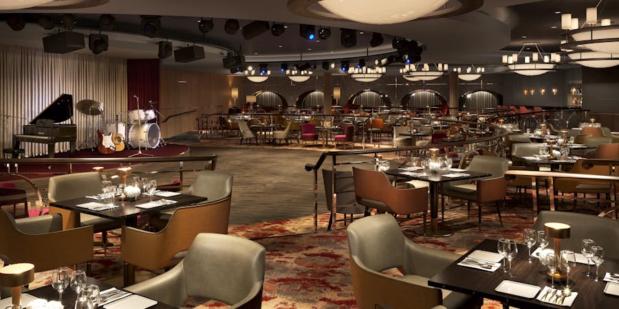 The Stardust Club on Crystal Serenity (Photo: Crystal Cruises) The Stardust Club on Crystal Serenity (Photo: Crystal Cruises)