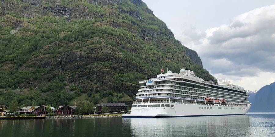 Viking Jupiter in Flåm, Norway (Photo: Chris Gray Faust/Cruise Critic) Viking Jupiter in Flåm, Norway (Photo: Chris Gray Faust/Cruise Critic)