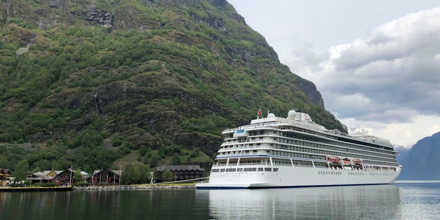 Viking Jupiter in Flåm, Norway (Photo: Chris Gray Faust/Cruise Critic) Viking Jupiter in Flåm, Norway (Photo: Chris Gray Faust/Cruise Critic)