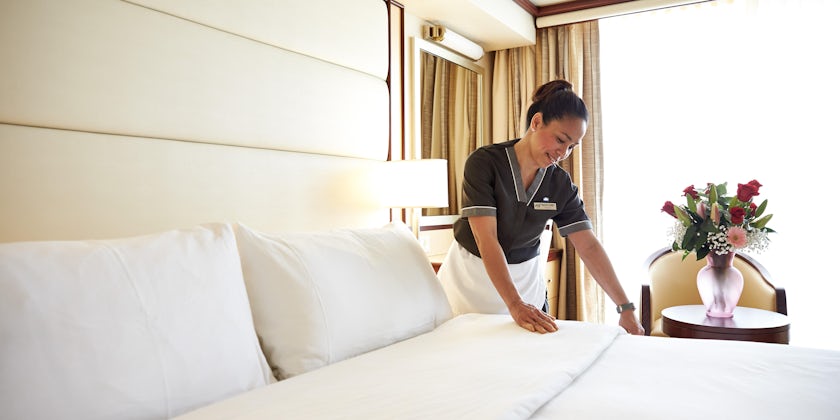 How Much Should I Tip My Room Steward on a Cruise? (Photo: Princess Cruises)