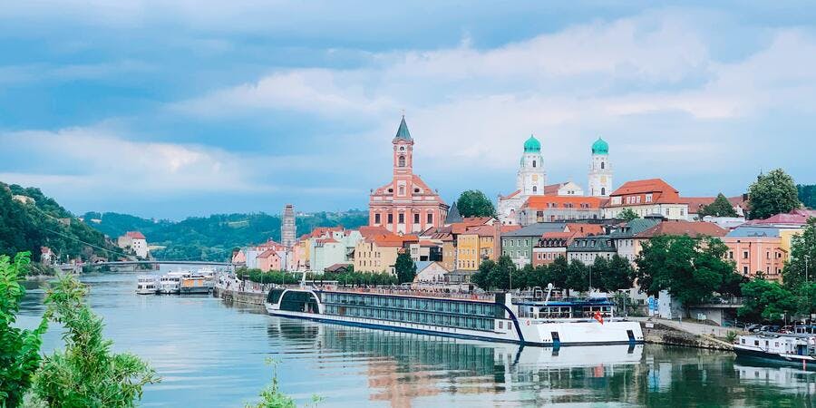 Exterior of AmaWaterways AmaMagna (via AmaWaterways) Exterior of AmaWaterways AmaMagna (via AmaWaterways)