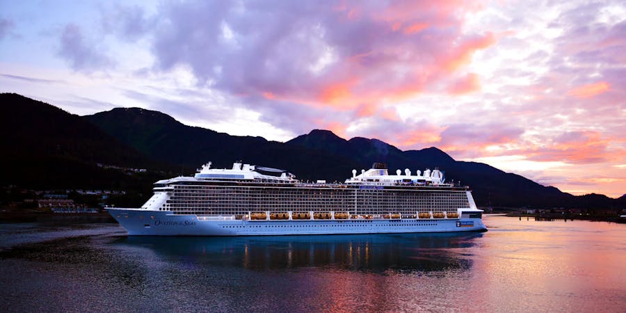 Ovation of the Seas in Alaska (Photo: Christina Janansky) Ovation of the Seas in Alaska (Photo: Christina Janansky)