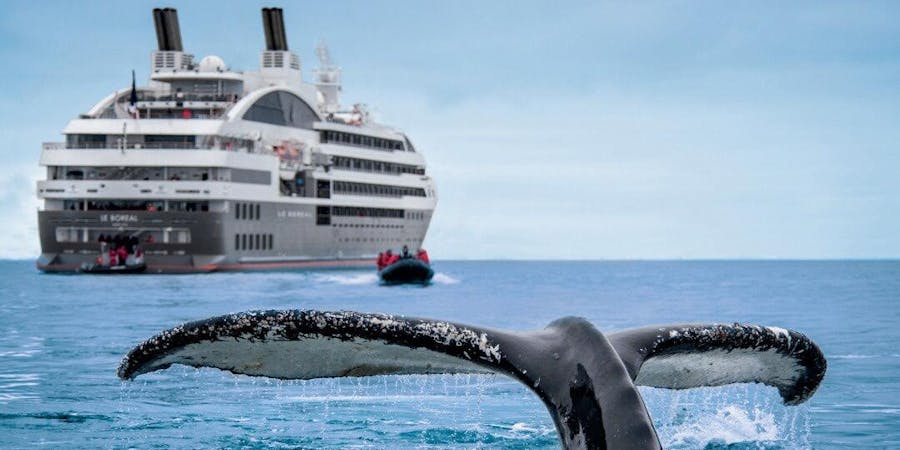 Abercrombie & Kent's grand-slam 48-day Grand Arctic Voyage (Photo: Ponant) Abercrombie & Kent's grand-slam 48-day Grand Arctic Voyage (Photo: Ponant)