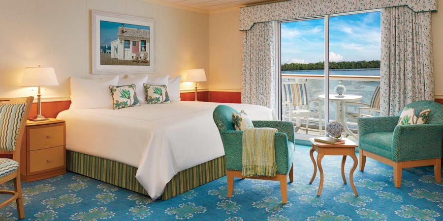 American Cruise Lines Stateroom (Photo: American Cruise Lines) American Cruise Lines Stateroom (Photo: American Cruise Lines)