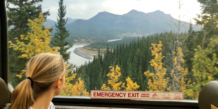 The view from the Princess train between Denali and Whittier (Photo: Chris Gray Faust/Cruise Critic) The view from the Princess train between Denali and Whittier (Photo: Chris Gray Faust/Cruise Critic)