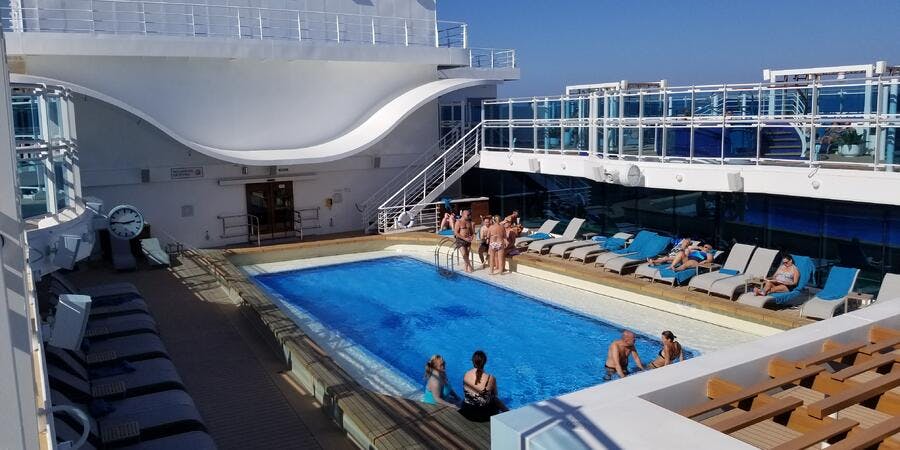 The Retreat Pool is for adults only. It’s a quiet, calm space (Photo: Colleen McDaniel/Cruise Critic) The Retreat Pool is for adults only. It’s a quiet, calm space (Photo: Colleen McDaniel/Cruise Critic)