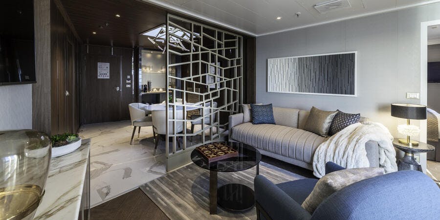 The Sky Suite on Sky Princess (Photo: Princess Cruises) The Sky Suite on Sky Princess (Photo: Princess Cruises)