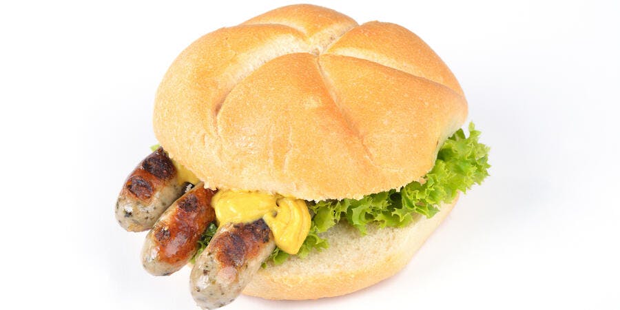 Nuremberg sausage (via Shutterstock) Nuremberg sausage (via Shutterstock)