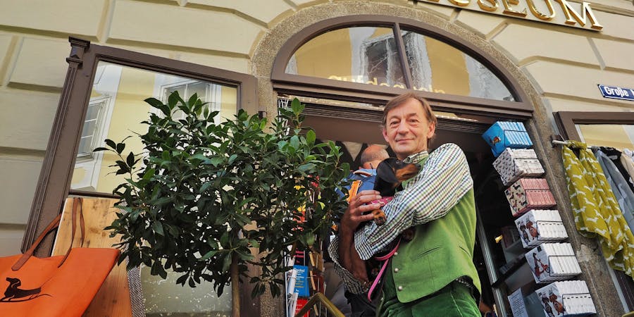 Dog Lovers: Passau's Dachshand Museum has great dog-related shopping (Photo by Laura Bly) Dog Lovers: Passau's Dachshand Museum has great dog-related shopping (Photo by Laura Bly)