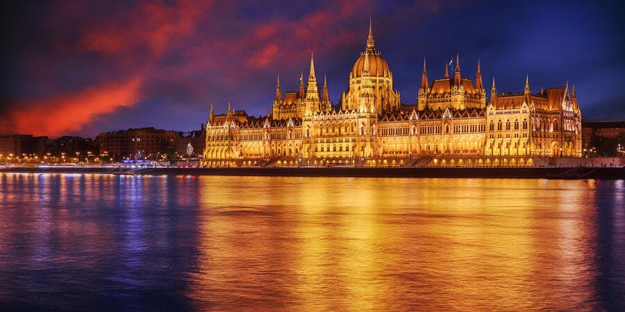 Budapest at night (Photo by Shutterstock) Budapest at night (Photo by Shutterstock)