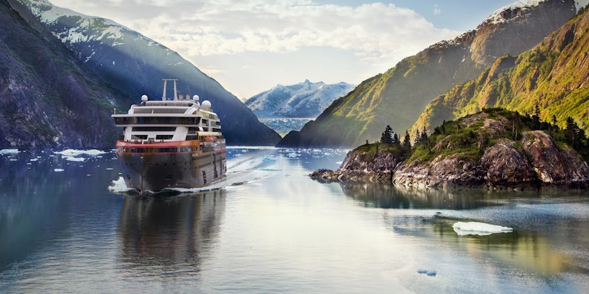 MS Roald Amundsen, Tracy Arm Fjord - Alaska