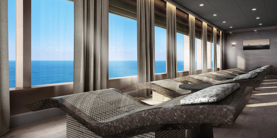 The Mandara Spa on Norwegian Spirit (Image: Norwegian Cruise Line) The Mandara Spa on Norwegian Spirit (Image: Norwegian Cruise Line)