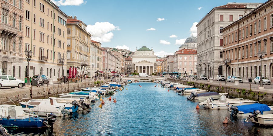 Canal Grande in Trieste, Italy (Photo: Dieter Hawlan/Shutterstock) Canal Grande in Trieste, Italy (Photo: Dieter Hawlan/Shutterstock)