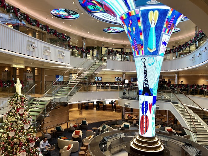The Atrium on Carnival Panorama (Photo: Chris Gray Faust/Cruise Critic)