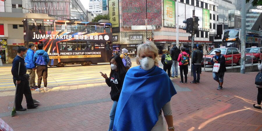 Sara Macefield in Hong Kong Sara Macefield in Hong Kong