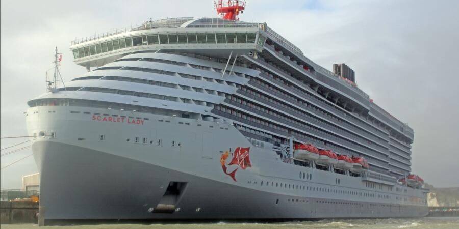 Scarlet Lady in Dover (Photo: Dover Strait Shipping) Scarlet Lady in Dover (Photo: Dover Strait Shipping)