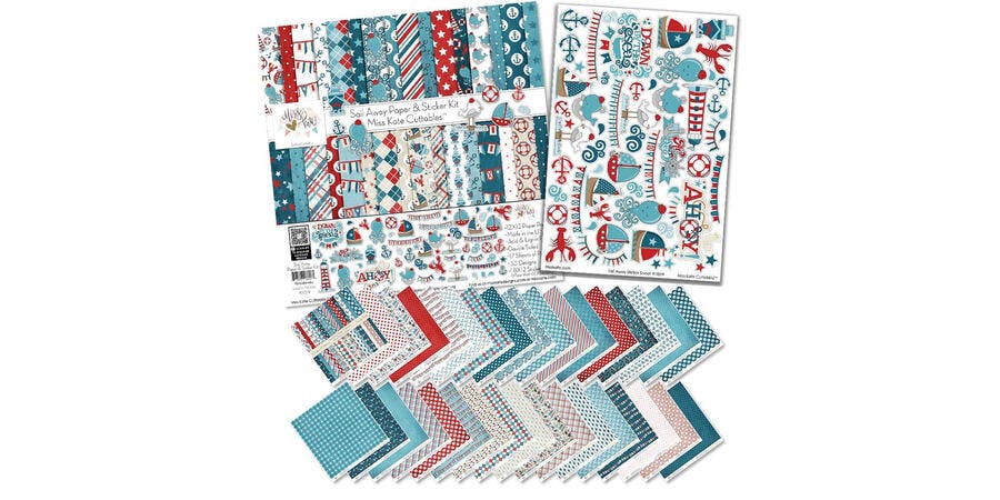 Paper & Sticker Kit Sail Away (Photo: Amazon) Paper & Sticker Kit Sail Away (Photo: Amazon)