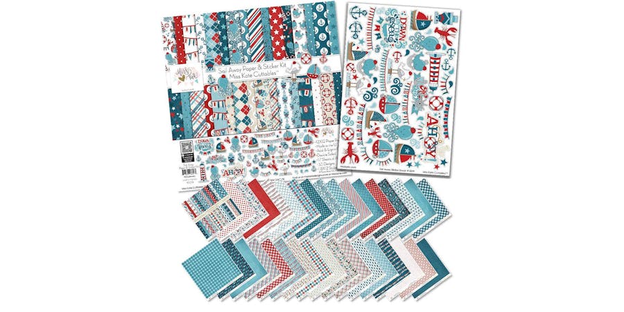 Paper & Sticker Kit Sail Away (Photo: Amazon) Paper & Sticker Kit Sail Away (Photo: Amazon)