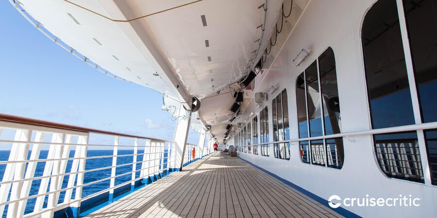 Zoom Background: Exterior Deck on Carnival Conquest (Photo: Cruise Critic) Zoom Background: Exterior Deck on Carnival Conquest (Photo: Cruise Critic)