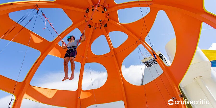Sky Pad on Independence of the Seas (Photo: Cruise Critic) Sky Pad on Independence of the Seas (Photo: Cruise Critic)