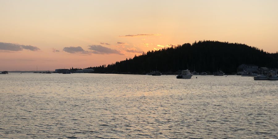 Sunset in Maine (Photo: Chris Gray Faust/Cruise Critic) Sunset in Maine (Photo: Chris Gray Faust/Cruise Critic)