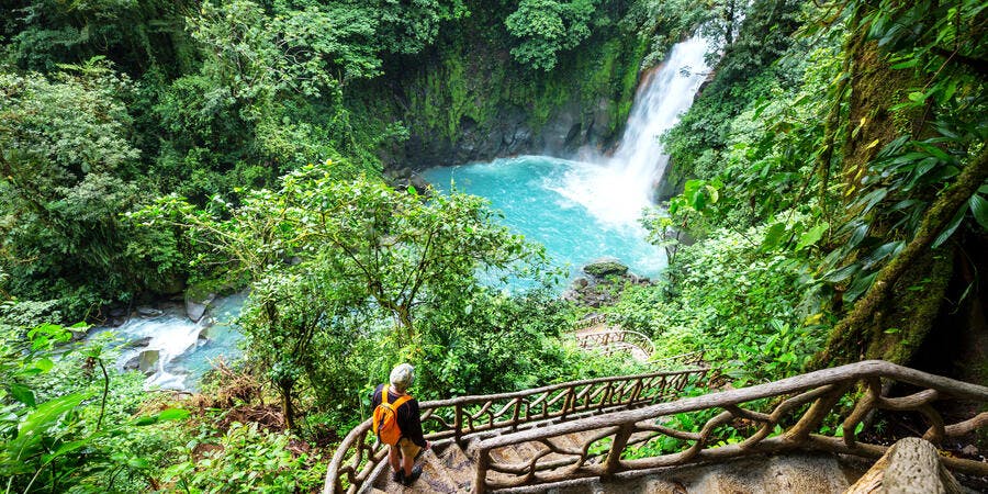 Majestic Waterfall in the Rainforest Jungle of Costa Rica (Photo: Galyna Andrushko/Shutterstock) Majestic Waterfall in the Rainforest Jungle of Costa Rica (Photo: Galyna Andrushko/Shutterstock)
